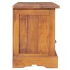 vidaXL TV Cabinet 100x30x40 cm Solid Teak Wood