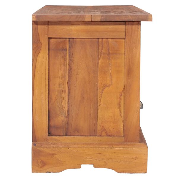 vidaXL TV Cabinet 100x30x40 cm Solid Teak Wood