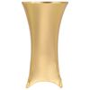 vidaXL Table Cover | Set of 2 | Gold | 90% polyester, 10% elastane
