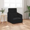 vidaXL Folding Sofa Bed Black 65 x 80 x 83 cm Velvet