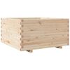 vidaXL Garden Planter 90x90x49.5 cm Solid Wood Pine