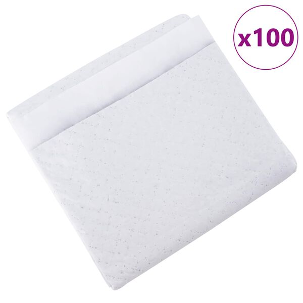 vidaXL Non-woven Fabric Pet Training Pad 100 pcs 60 x 45 cm