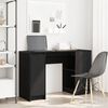 vidaXL Desk Black Oak 120x42x76 cm Engineered Wood