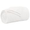 vidaXL Throw Blankets 6 pcs White 220 x 240 cm Fleece