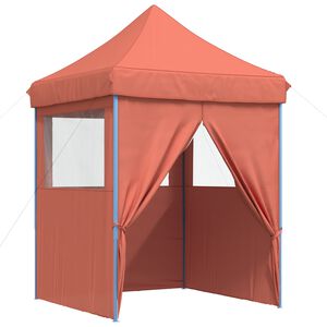 vidaXL Party Tent 200 x 200 x 306 cm Terracotta Oxford Fabric