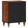 vidaXL Bedside Cabinet Honey Brown 50 x 33 x 62 cm Solid Mango Wood