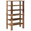 vidaXL Shoe Rack Old Wood 61x32x105 cm Engineered Wood