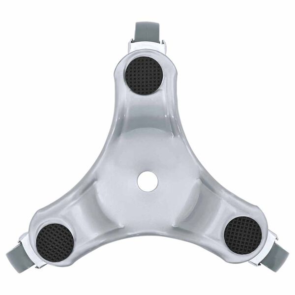 vidaXL Furniture Rollers 4 pcs 16x14.5x5.5 cm Steel 180 kg