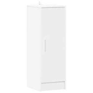 vidaXL Shoe Cabinet White 32x35x92 cm Engineered Wood