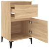 vidaXL Bedside Cabinet Sonoma Oak 40x35x70 cm