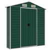 vidaXL Garden Shed Green 191x980x198 cm Galvanised Steel