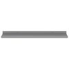 vidaXL Wall Shelves 4 pcs Grey 60x9x3 cm