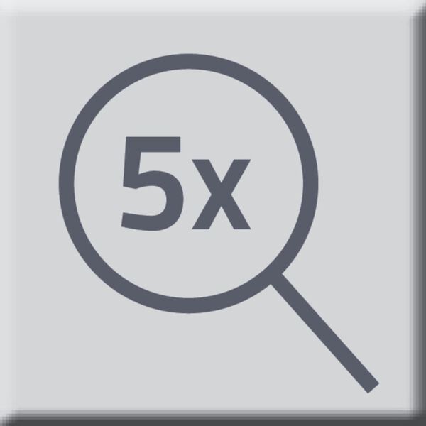 RIDDER Wall-Mounted Make-Up Mirror Belle 19.3 cm