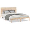vidaXL Extra Long Bed Frame without Mattress 160x210 cm Solid Wood