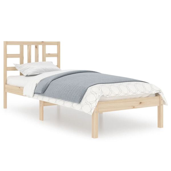 vidaXL Bed Frame without Mattress 100x200 cm Solid Wood
