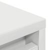 vidaXL Shoe Cabinet White 57x34x76 cm Engineered Wood