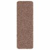 vidaXL Anti-slip Stair Mats 15 pcs Brown 60 x 25 cm PP