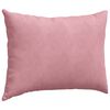vidaXL Sofa Pillows 2 pcs Pink 70 x 50 cm Corduroy Fabric