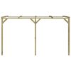 vidaXL Lean-To Pergola 2x4x2.2 m Wood