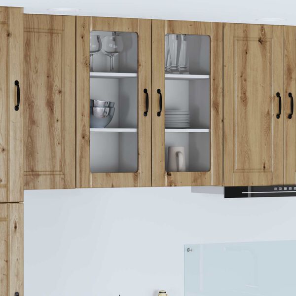 vidaXL Kitchen Cabinet Artisan Oak 40 x 31 x 80 cm Engineered Wood