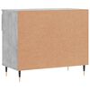 vidaXL Shoe Cabinet Concrete Grey 70x36x60 cm Engineered Wood