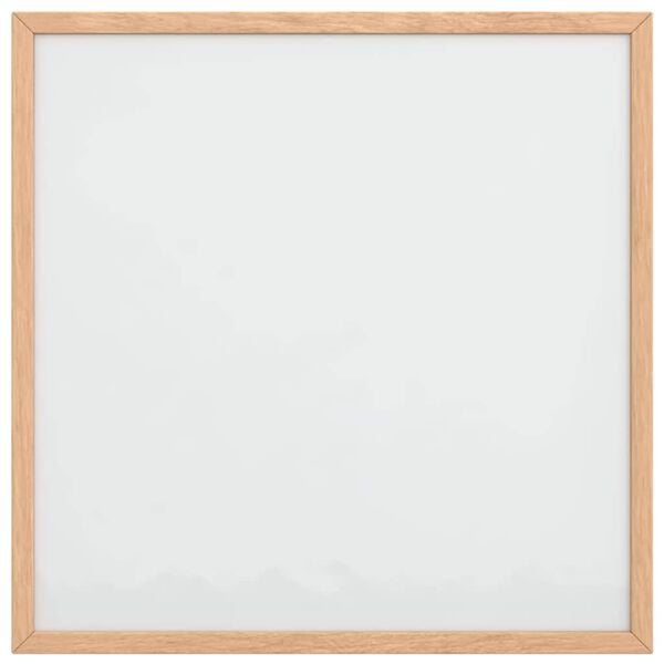 vidaXL Magnetic Whiteboard with Solid Pine Wood Frame 40x40 cm