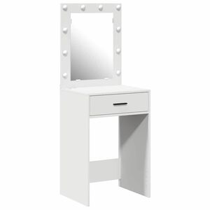 vidaXL Dressing Table White 50 x 41 x 135 cm Engineered Wood