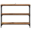 vidaXL Console Table Old wood 100 x 22.5 x 75 cm Engineered Wood