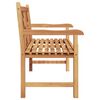 vidaXL Garden Bench Brown 114 x 60 x 90 cm Solid teak wood