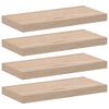 vidaXL Floating Shelves 4 pcs 50x23,5x4 cm Engineered Wood