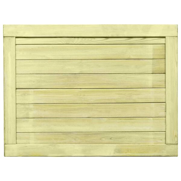vidaXL Garden Gate Impregnated Pinewood 75x100 cm