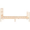 vidaXL Bed Frame without Mattress 90x200 cm Solid Wood