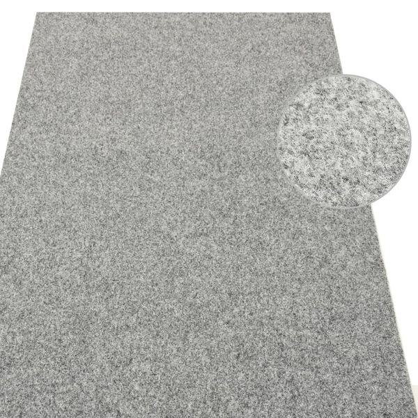 vidaXL Artificial Grass with Studs 5x1 m Grey