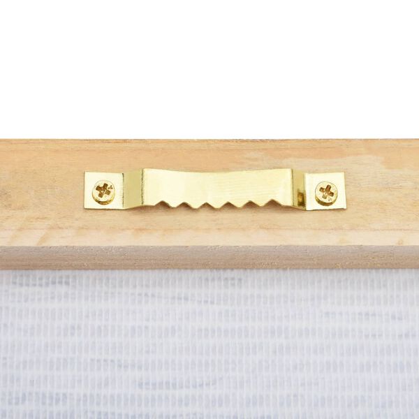 vidaXL Canvas Wall Print Set Flowers in a Vase Multicolour 150x60 cm