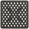 vidaXL Garden Table Bronze 53x53x53 cm Cast Aluminium