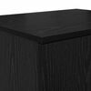 vidaXL Storage Cabinet 2 pcs Black Oak 108 x 41 x 40 cm