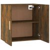 vidaXL Wall Cabinet Smoked Oak 60x30x60 cm Engineered Wood