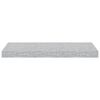 vidaXL Floating Wall Shelf Concrete Grey 60x23.5x3.8 cm MDF