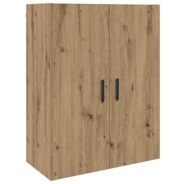 vidaXL Wall Cabinet Artisan Oak 69.5 x 34 x 90 cm Engineered Wood