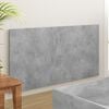 vidaXL Bed Headboard Concrete Grey 160x1.5x80 cm Engineered Wood