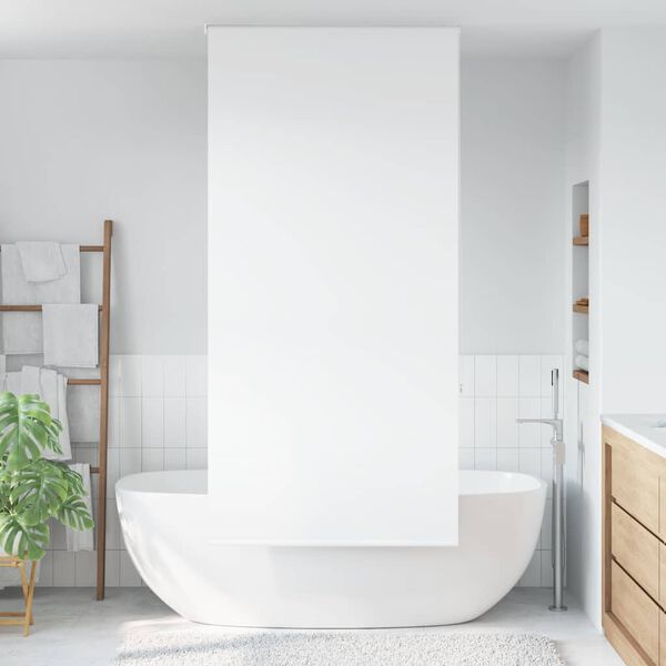 vidaXL Shower Roller Blind 90x240 cm Fabric Width 86 cm