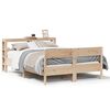 vidaXL Bed Frame without Mattress 135x190 cm Double Solid Wood Pine