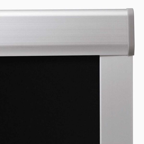 vidaXL Blackout Roller Blind Black MK08