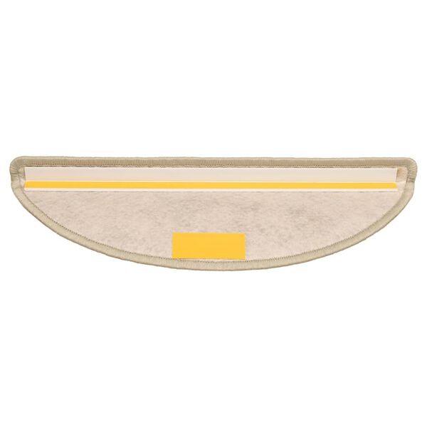 vidaXL Stair Mats Self-adhesive Sisal-Look 30 pcs 65x21x4 cm Light Green