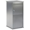 vidaXL Mailbox Silver 50 x 52 x 100 cm Galvanised Steel