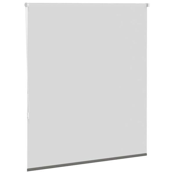vidaXL Roller Blind Blackout Grey 120x150 cm Fabric Width 116.6 cm Polyester