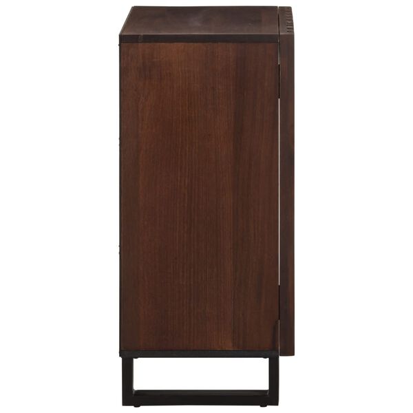 vidaXL Sideboard Brown 40x34x75 cm Solid Wood Mango