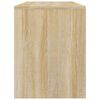 vidaXL Dressing Stool Sonoma Oak 70x35x45 cm Engineered Wood