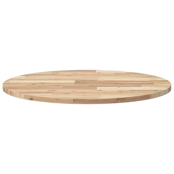 vidaXL Table Top Round &Oslash;70x2 cm Solid Wood Acacia