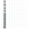 vidaXL Field Fence Silver 25 x 1.4 m Galvanised steel